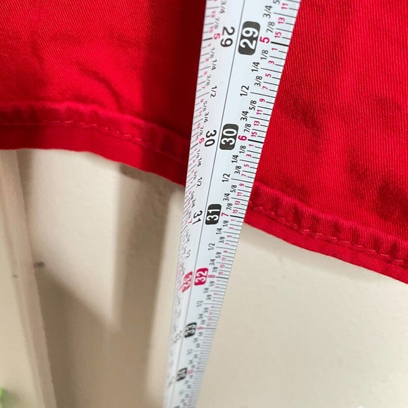 Lot Of 2 Lapco FR Large Mens Red Flame Resistant Collared Button Up Shirt - Picture 6 of 7